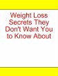 Weight Loss Secrets They Don't Want You... - Bild 1