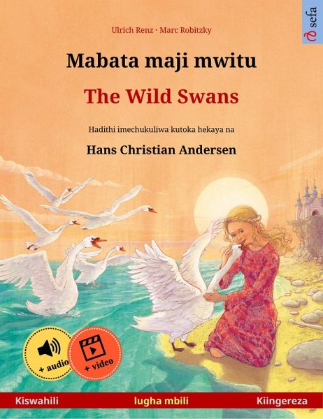 Mabata maji mwitu - The Wild Swans (Kiswahili - Kiingereza) (eBook, ePUB)