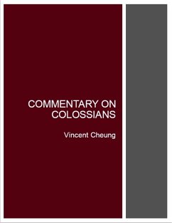 Commentary On Colossians (eBook, ePUB) - Cheung, Vincent