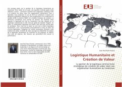 Logistique Humanitaire et Création de Valeur - Etame, Jean Paul Kevin