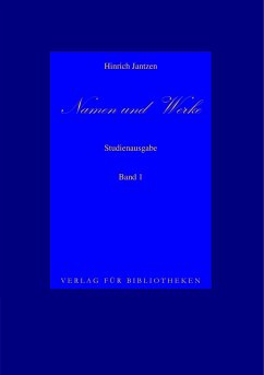 Namen und Werke 1 - Jantzen, Hinrich