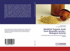 Modified Terpenic Acids from Boswellia serrata : Biological Activity
