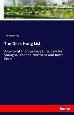 The Desk Hong List - Anonym