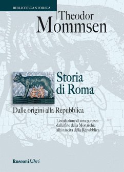 Cover Storia di Roma dalle origini alla Repubblica