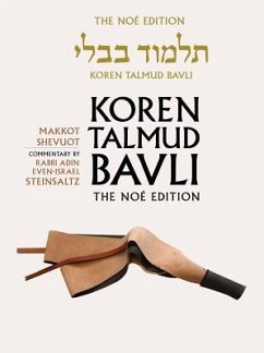 Koren Talmud Bavli Noe Edition: Volume 31: Makkot Shevuot, Hebrew/English, Large, Color Edition - Steinsaltz, Adin