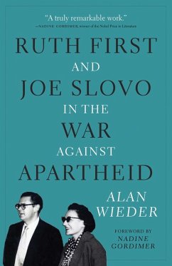 Cover Ruth First and Joe Slovo in the War Against Apartheid (eBook, ePUB)