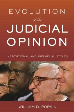 Evolution of the Judicial Opinion (eBook, ePUB) - Popkin, William D.
