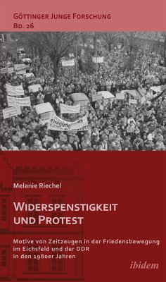 Friedensbewegung in der DDR (eBook, ePUB) - Riechel, Melanie