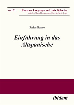 Einführung in das Altspanische (eBook, ePUB) - Barme, Stefan