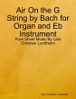 Air On the G String by Bach for Organ... - Bild 1