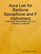 Aura Lee for Baritone Saxophone and F... - Bild 1