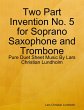 Two Part Invention No. 5 for Soprano... - Bild 1