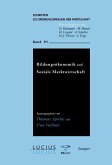 Bildungsökonomik und Soziale Marktwirtschaft (eBook, PDF)