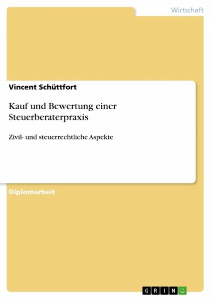 Kauf und Bewertung einer Steuerberaterpraxis (eBook, ePUB)