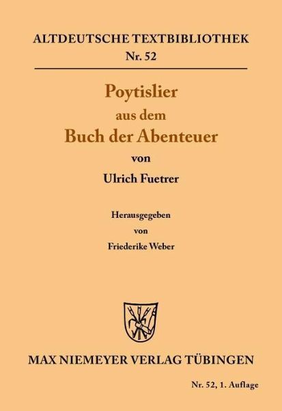 Poytislier aus dem Buch der Abenteuer (eBook, PDF)