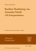 Boethius' Bearbeitung von Aristoteles' Schrift »De Interpretatione« (eBook, PDF)