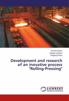 Development and research of an inovative process "Rolling-Pressing"