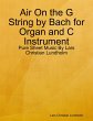 Air On the G String by Bach for Organ... - Bild 1