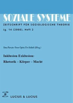Inklusion /Exklusion: Rhetorik, Körper, Macht (eBook, PDF)