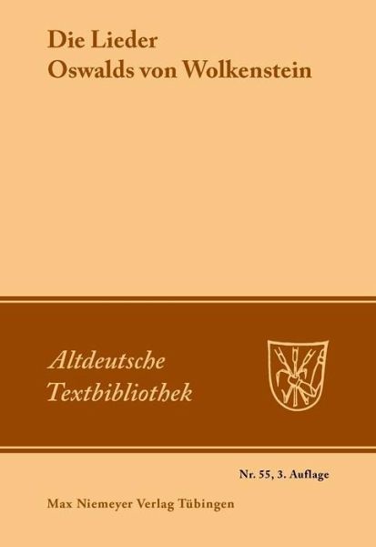 Die Lieder Oswalds von Wolkenstein (eBook, PDF)