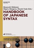Handbook of Japanese Syntax (eBook, PDF)