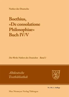 Cover Boethius, »De consolatione Philosophiae« (eBook, PDF)