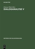 Dialoganalyse V (eBook, PDF)