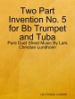 Two Part Invention No. 5 for Bb Trumpet... - Bild 1