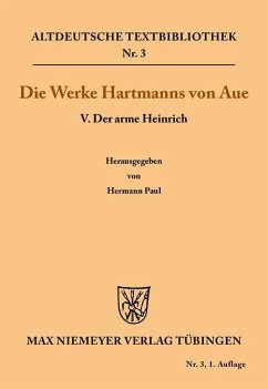 Cover Der arme Heinrich (eBook, PDF)