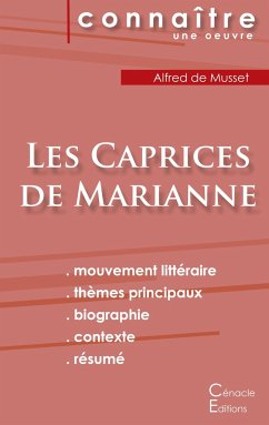 Fiche de lecture Les Caprices de Marianne de Musset (Analyse littéraire de référence et résumé complet) - Musset, Alfred De