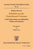 Schriften aus der Gottesfreund-Literatur (eBook, PDF)