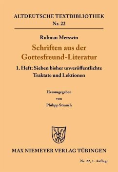 Cover Schriften aus der Gottesfreund-Literatur (eBook, PDF)