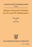 Kleinere Deutsche Gedichte des XI. und XII. Jahrhunderts (eBook, PDF)