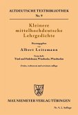 Kleinere mittelhochdeutsche Lehrgedichte (eBook, PDF)