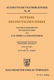 Notkers des Deutschen Werke (eBook, PDF)