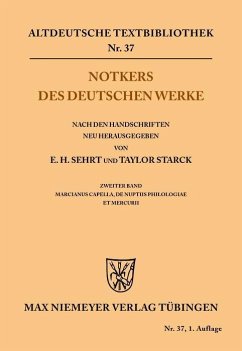 Cover Notkers des Deutschen Werke (eBook, PDF)