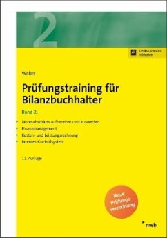 Prüfungstraining für Bilanzbuchhalter - Weber, Martin