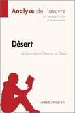 Désert de Jean-Marie Gustave Le Clézio (Analyse de l'oeuvre) (eBook, ePUB)