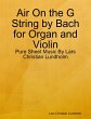 Air On the G String by Bach for Organ... - Bild 1