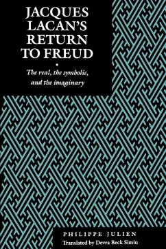 Cover Jacques Lacan's Return to Freud (eBook, PDF)