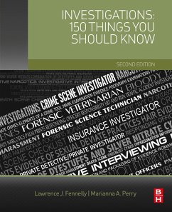 Investigations: 150 Things You Should Know (eBook, ePUB) - Fennelly, Lawrence J.; Perry, Marianna