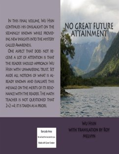 Cover No Great Future Attainment (eBook, ePUB)