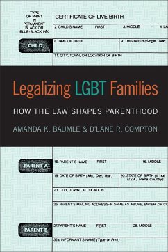 Legalizing LGBT Families (eBook, ePUB) - Baumle, Amanda K.; Compton, D'Lane R.