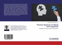 Thomas Aquinas on Being and Cognition - Obananya, OP, Frederick Ifeanyi