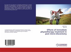 Effects of immediate physiotherapy treatment in post micro-discectomy