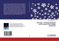 Energy ¿ Exergy Analysis and Carbon (IV) Oxide Emission