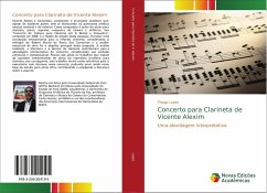 Concerto para Clarineta de Vicente Alexim - Lopes, Thiago