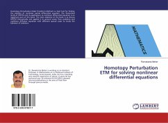 Homotopy Perturbation ETM for solving nonlinear differential equations