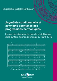 Cover Asymétrie conditionnelle et asymétrie spontanée des progressions harmoniques (eBook, PDF)