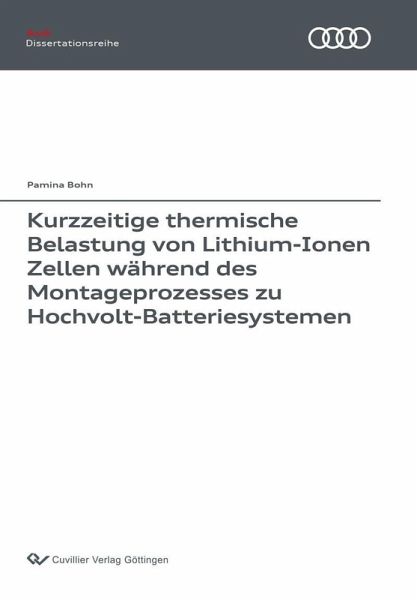 Kurzzeitige thermische Belastung von Lithium-Ionen Zellen (eBook, PDF) Kurzzeitige thermische Belastung von Lithium-Ionen Zellen (eBook, PDF)